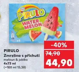 Kaufland PIRULO Zmrzlina s příchutí meloun & jablko nabídka