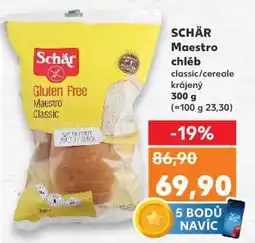 Kaufland SCHÄR Maestro chléb nabídka