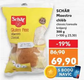 Kaufland SCHÄR Maestro chléb nabídka