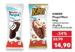 Kaufland KINDER Pinguí/Maxi king nabídka