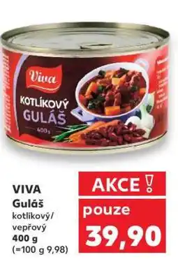 Kaufland VIVA Guláš nabídka