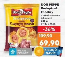 Kaufland Don Peppe Bezlepkové knedlíky nabídka