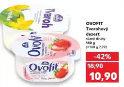 Kaufland Ovofit Tvarohový dezert nabídka