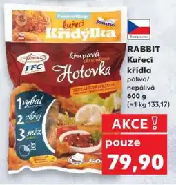 Kaufland RABBIT Kuřecí křídla nabídka