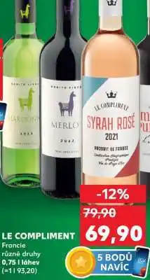 Kaufland LE COMPLIMENT nabídka