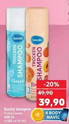Kaufland Suchý šampon fruity/classic nabídka