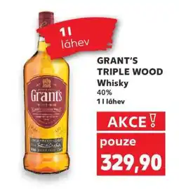 Kaufland Grant‘s Triple Wood nabídka