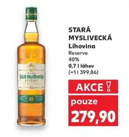 Kaufland Stará myslivecká nabídka