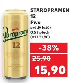 Kaufland Staropramen 12 nabídka