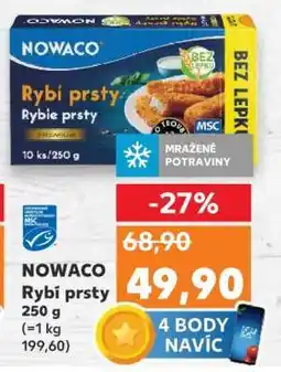 Kaufland Nowaco Rybí prsty nabídka