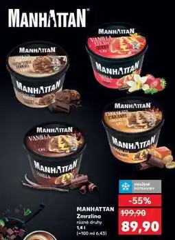 Kaufland MANHATTAN Zmrzlina nabídka