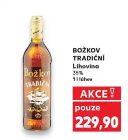 Kaufland Božkov Tradiční nabídka