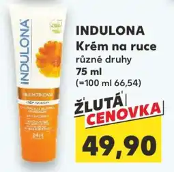 Kaufland INDULONA krém na ruce nabídka