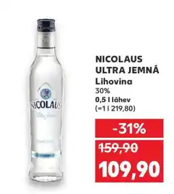 Kaufland Nicolaus Ultra jemná nabídka