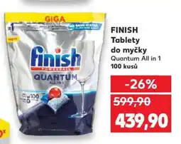 Kaufland FINISH Tablety do myčky Quantum All in 1 nabídka