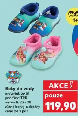 Kaufland BOTY DO VODY nabídka