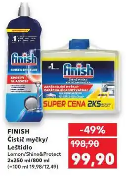 Kaufland FINISH Čistič myčky/leštidlo nabídka