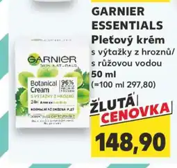 Kaufland GARNIER ESSENTIALS Pleťový krém nabídka