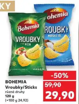 Kaufland BOHEMIA Vroubky / Sticks nabídka