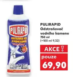 Kaufland PULIRAPID Odstraňovač vodního kamene nabídka