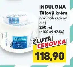 Kaufland INDULONA Tělový krém nabídka