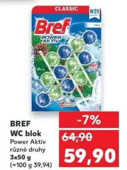 Kaufland Bref WC blok nabídka