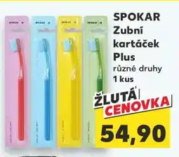 Kaufland SPOKAR Zubní kartáček Plus nabídka