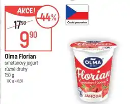 Globus Olma Florian smetanový jogurt nabídka