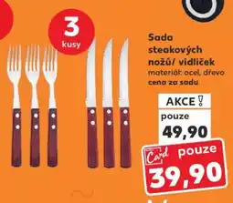 Kaufland Sada steakových nožů/vidliček nabídka