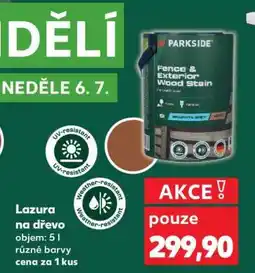 Kaufland LAZURA NA DŘEVO nabídka