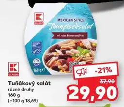 Kaufland Tuňákový salát nabídka
