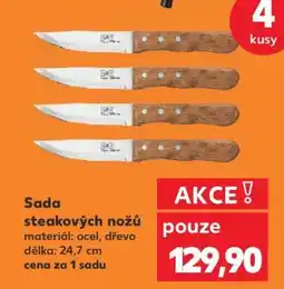 Kaufland Sada steakových nožů nabídka