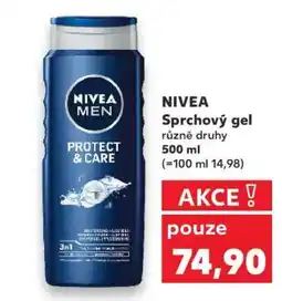 Kaufland Nivea sprchový gel nabídka