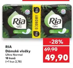 Kaufland Ria Dámské vložky nabídka