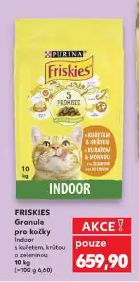 Kaufland FRISKIES Granule pro kočky Indoor nabídka