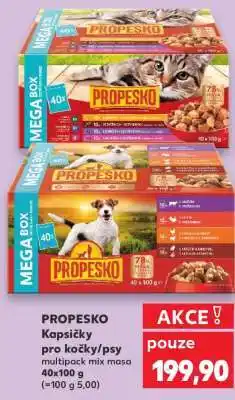 Kaufland PROPESKO Kapsičky pro kočky/psy nabídka