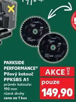 Kaufland PARKSIDE PERFORMANCE Pilový kotouč PPKSBS A1 nabídka