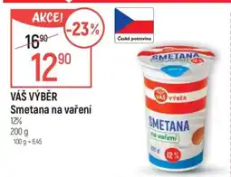 Globus Váš výběr Smetana na vaření nabídka