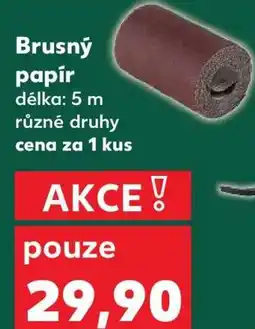Kaufland BRUSNÝ PAPÍR nabídka