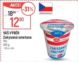 Globus Váš Výběr Zakysaná smetana nabídka