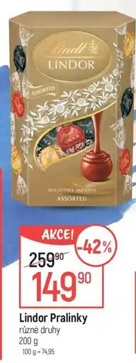 Globus Lindor pralinky nabídka
