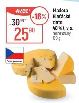 Globus Madeta Blaťácké zlato 48 % t. v s nabídka