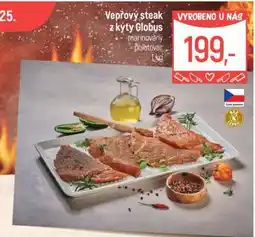 Globus Vepřový steak z kýty Globus nabídka