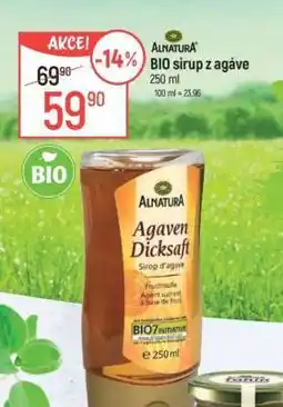 Globus Alnatura BIO sirup z agáve nabídka