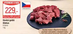 Globus Hovězí guláš Globus nabídka