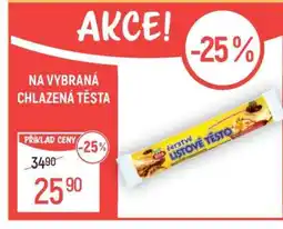 Globus Vybraná chlazená těsta nabídka