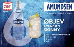 Globus Amundsen Vodka nabídka