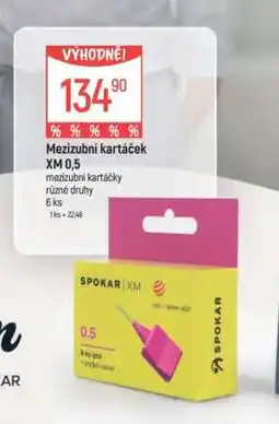 Globus Mezizubní kartáček XM 0,5 nabídka