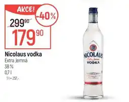 Globus Nicolaus Vodka nabídka