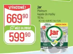 Globus Jar Platinum kapsle do myčky 110 ks nabídka